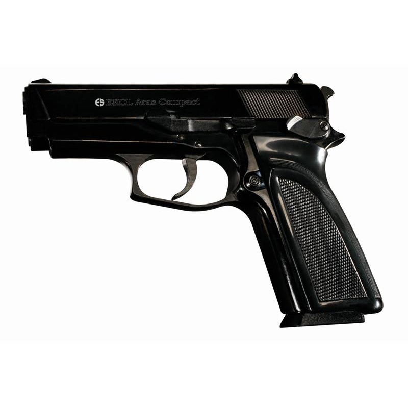 Obranná plynová pištoľ EKOL Aras Compact Black 9 mm
